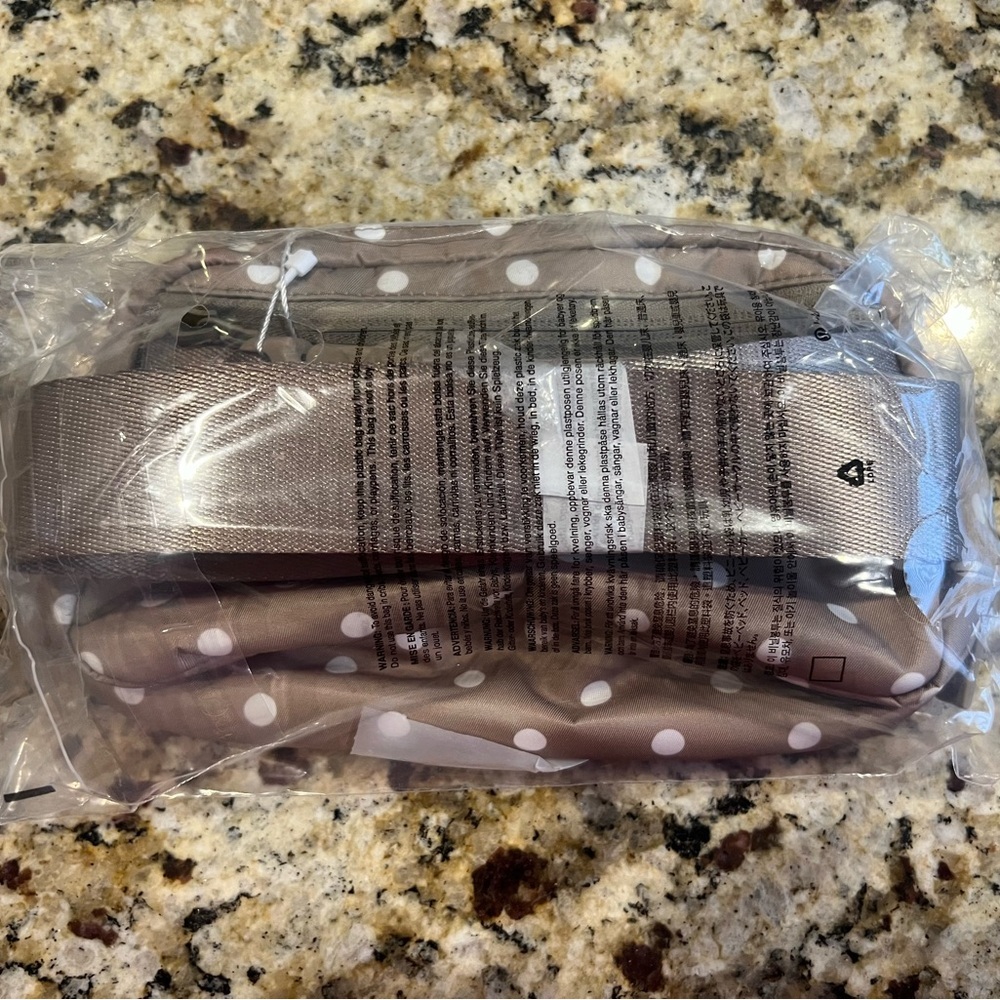 NEW LULULEMON SIMPLE POLKA DOT WHITE SHEER OAK/SHEER OAK - Picture 8 of 8